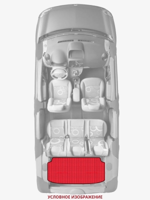 ЭВА коврики «Queen Lux» багажник для Ford Focus IV Wagon